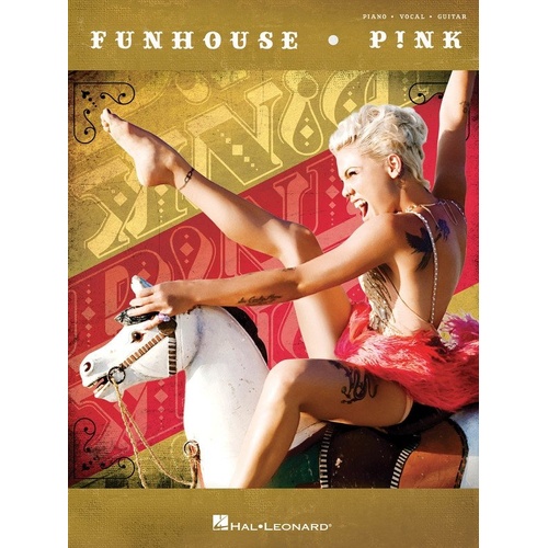 Funhouse PVG Songbook for Guitar and Piano with 12 Songs including So What and Sober