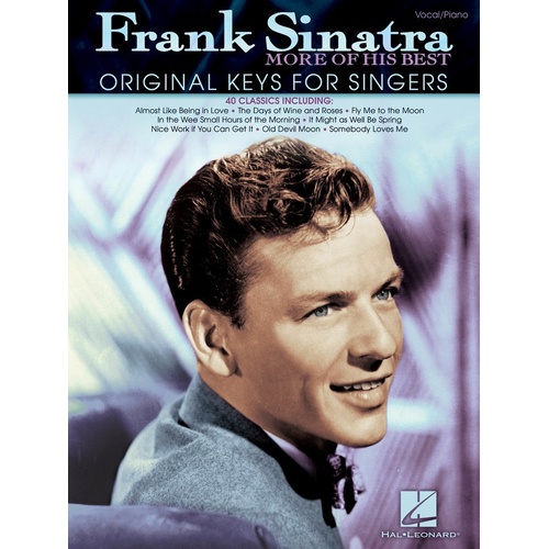 Frank Sinatra More Of His Best PVG (Softcover Book)