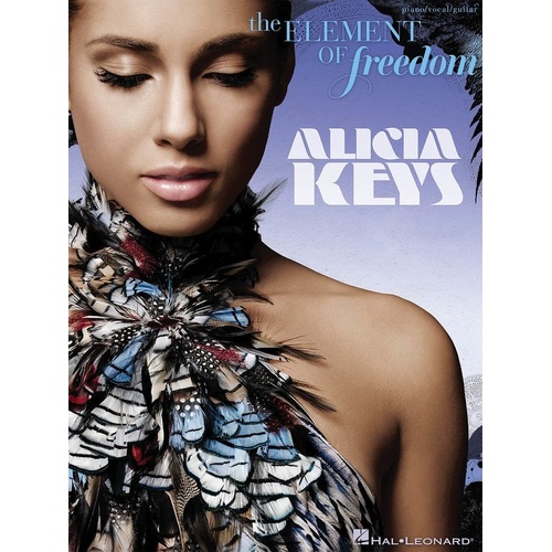 Alicia Keys - The Element of Freedom Songbook for Piano, Vocal & Guitar, 96 Pages, Includes 13 Songs