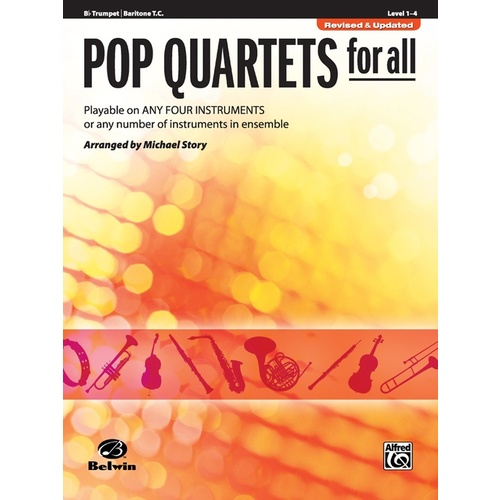 Pop Quartets For All Trumpet