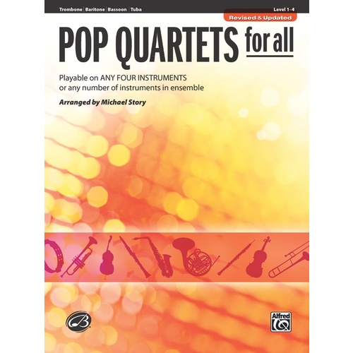 Pop Quartets For All Trombone