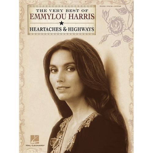 Very Best Of Emmylou Harris PVG (Softcover Book)