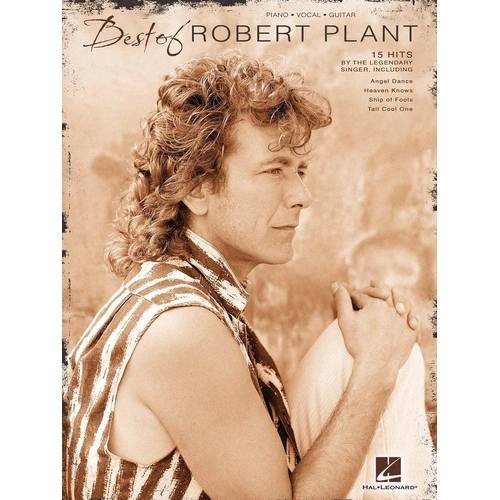Best of Robert Plant Songbook for Guitar and Piano, 15 Songs, Hal Leonard, 104 Pages