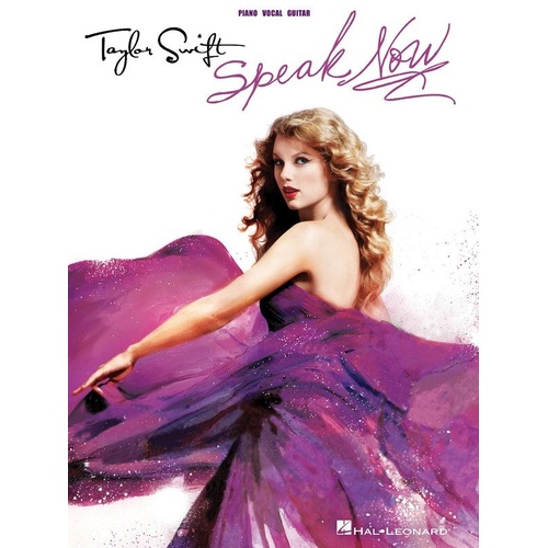 Taylor Swift - Speak Now Piano/Vocal/Guitar Songbook