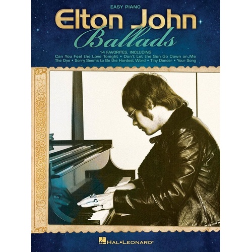 Elton John Ballads Easy Piano Songbook by Hal Leonard, 80 Pages