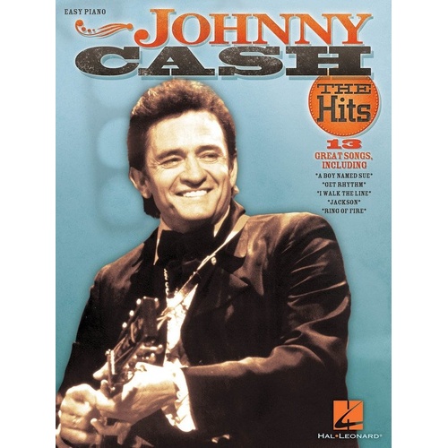 Johnny Cash The Hits Easy Piano Songbook