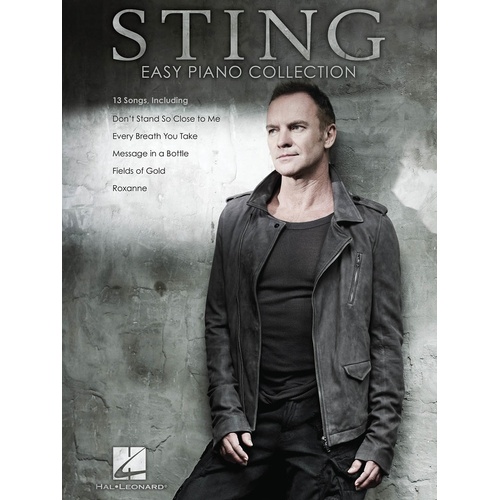 Sting Easy Piano Collection (Softcover Book)