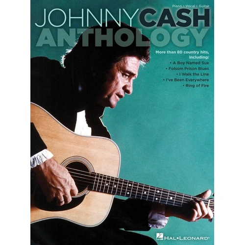 Johnny Cash Anthology Songbook for Piano, Vocal & Guitar - 80 Songs, Hal Leonard, 320 Pages