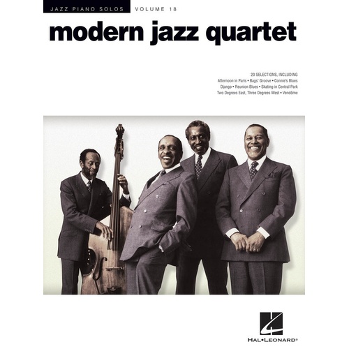 Modern Jazz Quartet Jazz Piano Solos V18 Jps (Softcover Book)