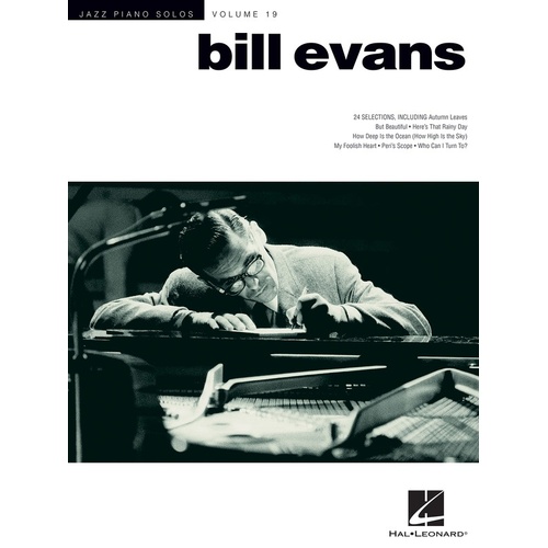 Bill Evans Jazz Piano Solos V19 Jps (Softcover Book)