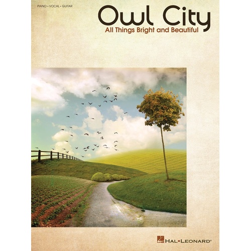 Owl City - All Things Bright And Beautiful PVG (Softcover Book)