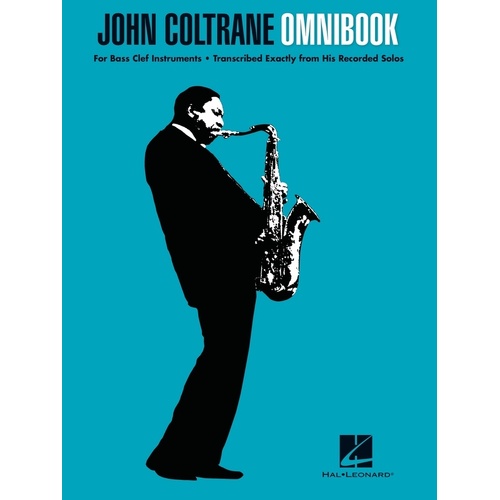 John Coltrane Omnibook Bass Clef Instruments (Spiral Bound Book)