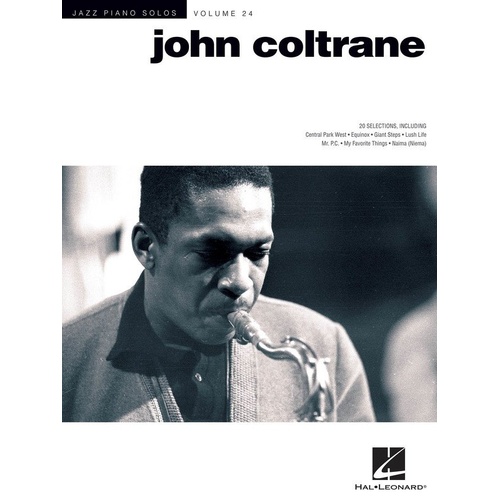 John Coltrane Jazz Piano Solos V24 JPS - 20 Selections in Piano Solo Arrangements