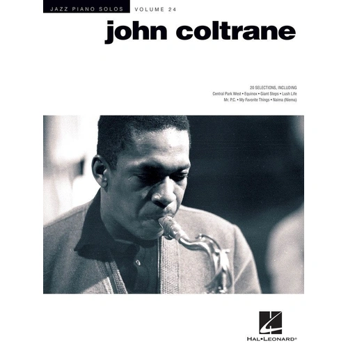 John Coltrane Jazz Piano Solos V24 JPS - 20 Selections, Chord Symbols, 98 Pages, Hal Leonard