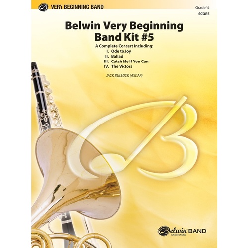 Belwin Very Beginning Band Kit No 5 Concert Band Sheet Music Gr 0.5
