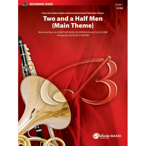 Two and a Half Men Main Theme Concert Band Sheet Music Gr 1