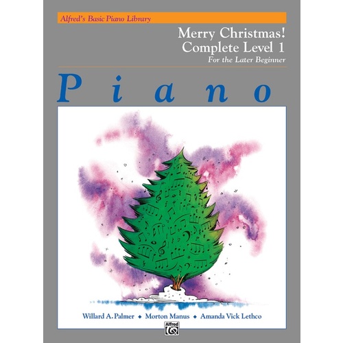 Alfred's Basic Piano Library (ABPL) Merry Christmas! Complete Book 1