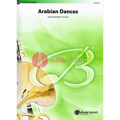 Arabian Dances Concert Band Grade 2 Sheet Music