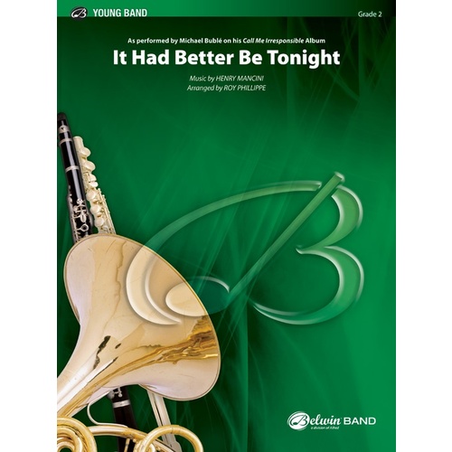 It Had Better Be Tonight Concert Band Gr 2