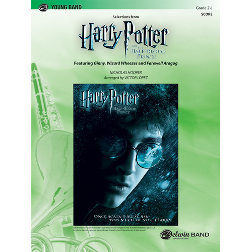 Harry Potter & The Half-Blood Prince Concert Band Sheet Music Medley
