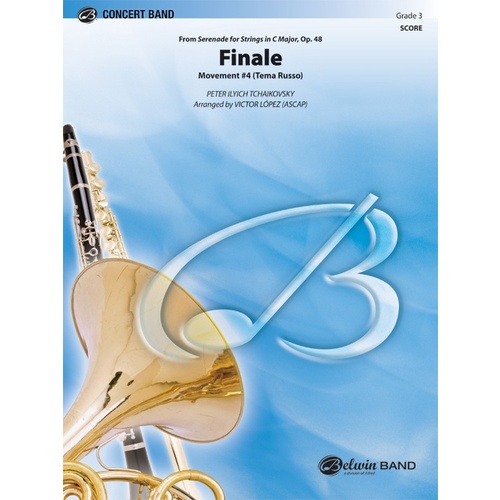 Finale Serenade For Strings Op 48 Mvt 4 Concert Band Gr 3