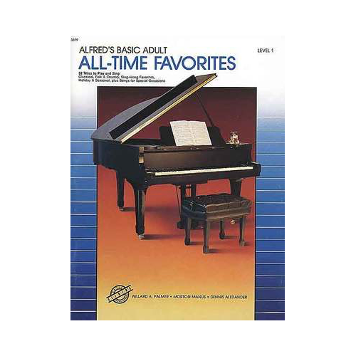 ABPL Adult All-Time Favorites Book 1 - Piano Sheet Music and Method Book