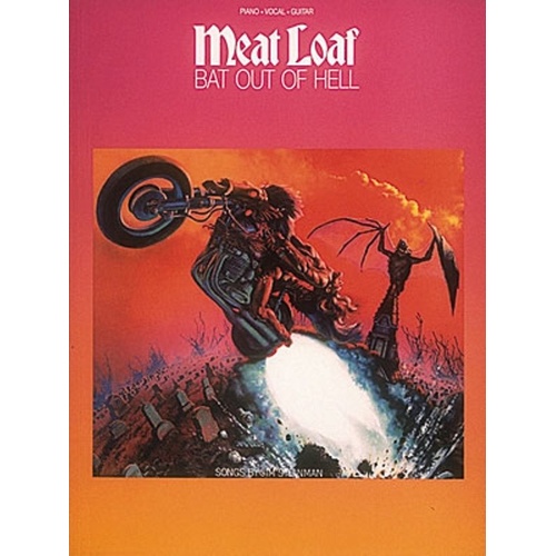 Meat Loaf - Bat Out of Hell Songbook for Piano, Vocal & Guitar