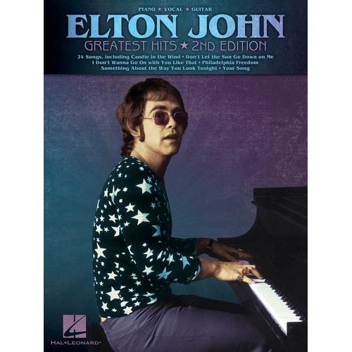 Elton John - Greatest Hits PVG 2nd Edition Songbook for Guitar and Piano