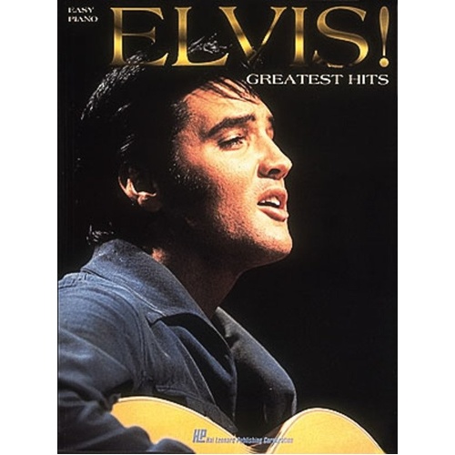 Elvis! Greatest Hits for Easy Piano Songbook by Hal Leonard - 25 Classics, 96 Pages