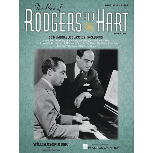 Best Of Rodgers and Hart PVG 2nd Edition (Softcover Book)