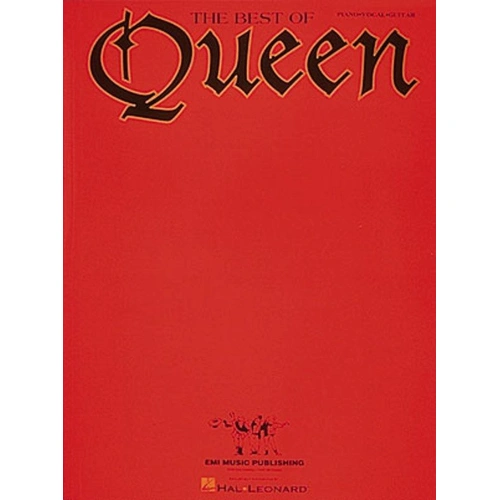 The Best of Queen PVG Songbook for Guitar and Piano by Hal Leonard, 64 Pages