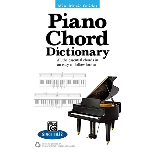 Mini Music Guide: Piano Chord Dictionary