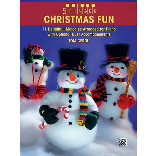 5 Finger Christmas Fun Piano Book