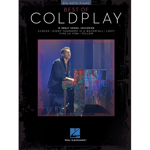 Best Of Coldplay For Big Note Piano (Softcover Book)