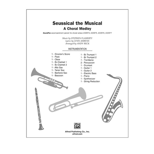 Seussical The Musical Choral Medley Soundpax Parts