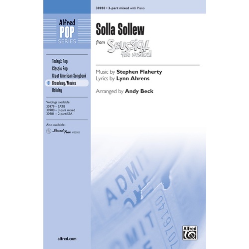 Solla Sollew from Seussical the Musical SAB Choral Sheet Music