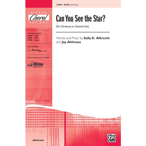 Can You See The Star? SATB Choral Sheet Music