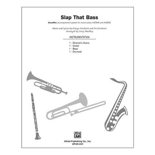 Slap That Bass Sheet Music