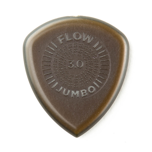3 x Jim Dunlop Jumbo Flow Ultex Grip 3.00mm Picks 547R3.0