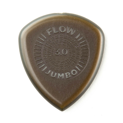 6 x Jim Dunlop Jumbo Flow Ultex Grip 3.00mm Picks 547R3.0