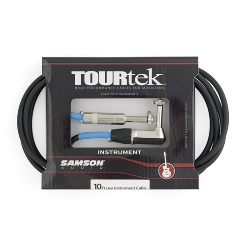 TourTek : TourTek 10' Instrument Cable w/L-Jack (3.05m)