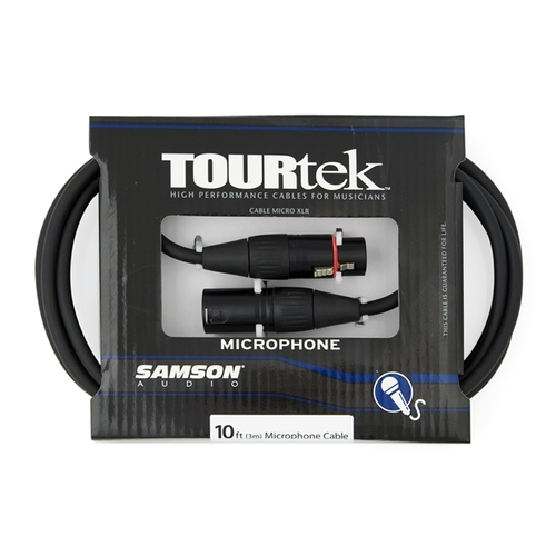 TourTek : TourTek 10' XLR to XLR Microphone Cable (3.05m)