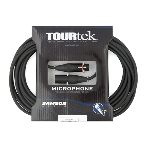 TourTek : TourTek 30' XLR to XLR Microphone Cable (9.2m)