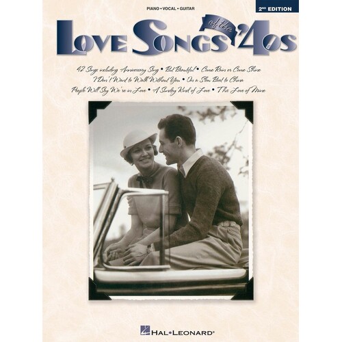 Love Songs Of The 40s PVG (Softcover Book)