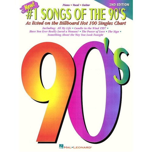 New # 1 Songs Of The 90s PVG (C/R) 