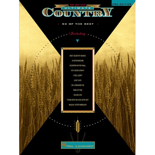 Ultimate Country PVG 2nd Edition (Softcover Book)