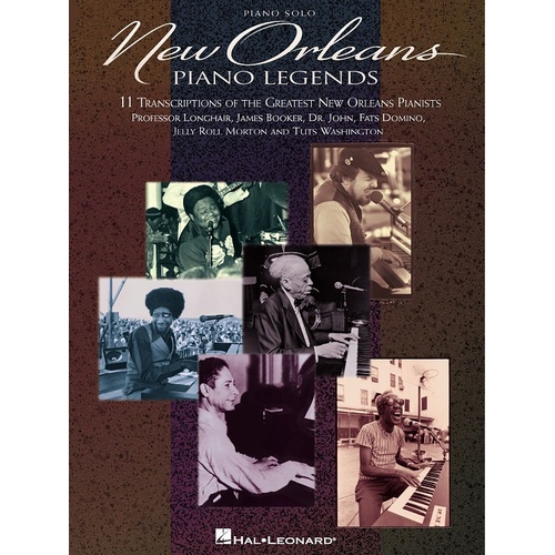 New Orleans Piano Legends Piano Solo (Softcover Book)