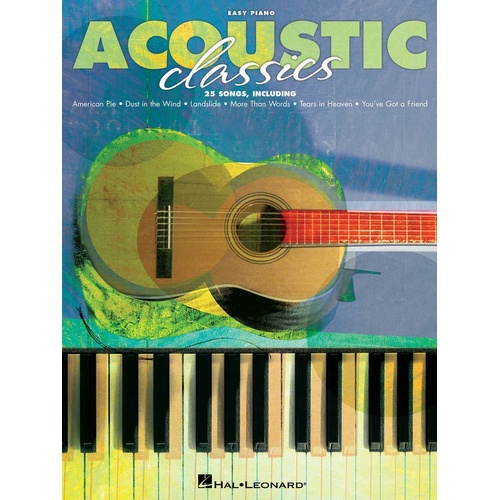 Acoustic Classics Easy Piano (Softcover Book)