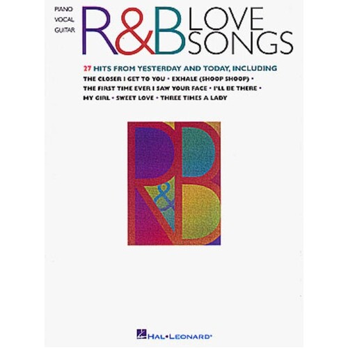 R&B Love Song PVG (Softcover Book)