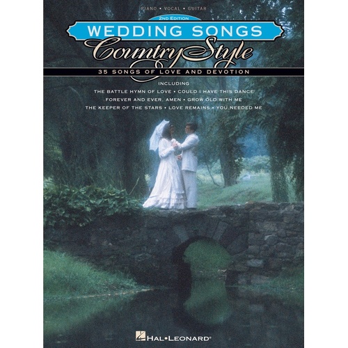 Wedding Songs Country Style PVG (Softcover Book)